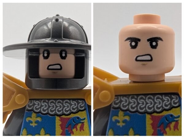 Medieval Knight Fleur de Li Minifigure