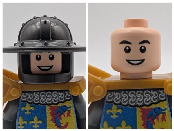 Medieval Knight Fleur de Li Minifigure