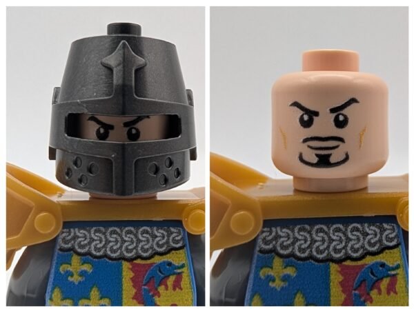 Medieval Knight Fleur de Li Minifigure