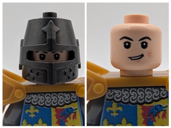 Medieval Knight Fleur de Li Minifigure
