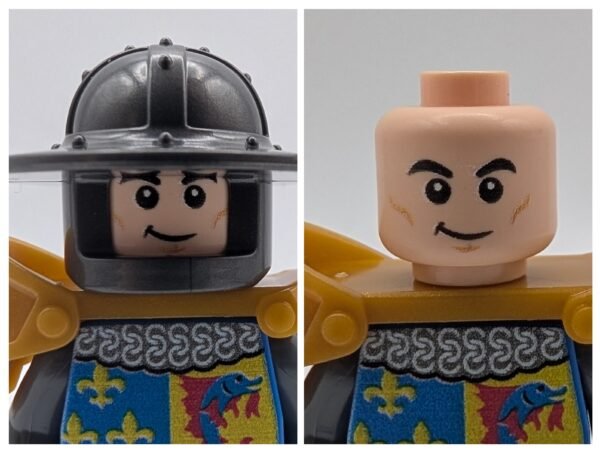 Medieval Knight Fleur de Li Minifigure