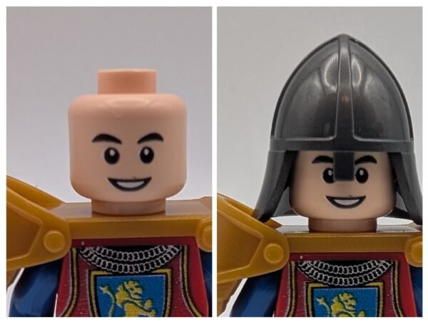 Medieval Knight lion crest