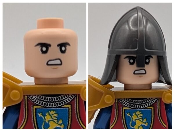 Medieval Knight lion crest