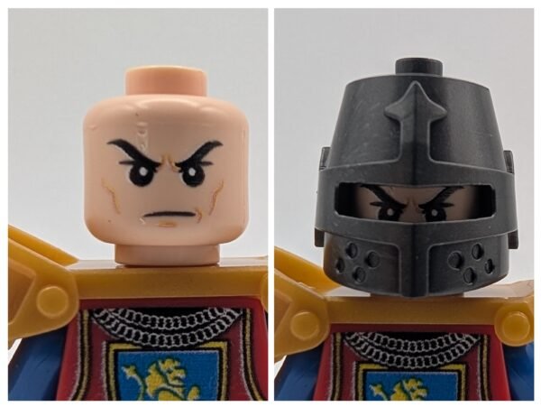 Medieval Knight lion crest