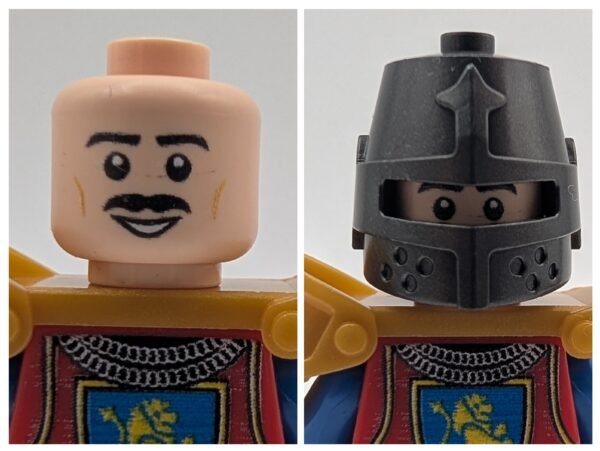 Medieval Knight lion crest
