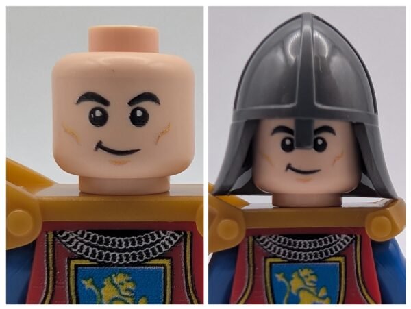 Medieval Knight lion crest