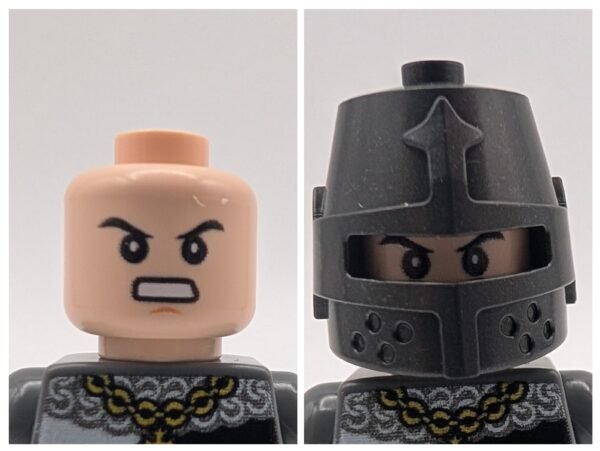 Red Lynx Knight minifigure