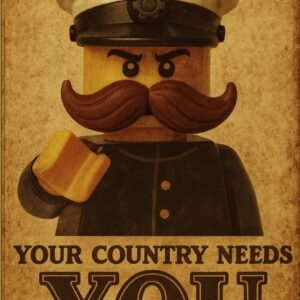 Your country needs you 'Lord Brickener'