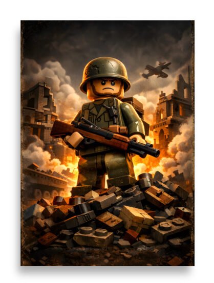 Bricks of Valour Print and Poster