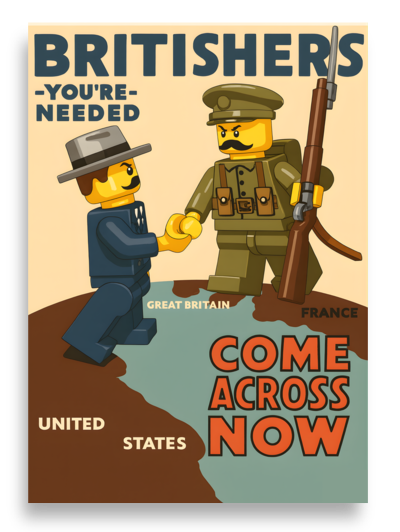 Hope over the Pond Print Poster